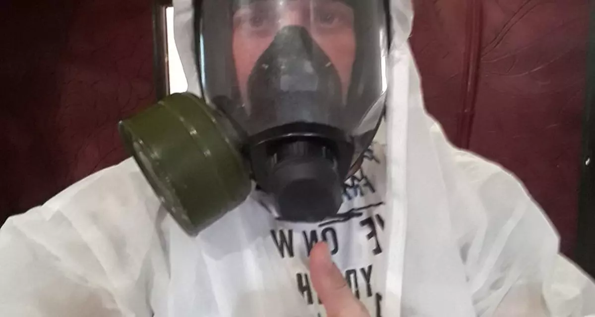 Двухэтажная общага зачищена